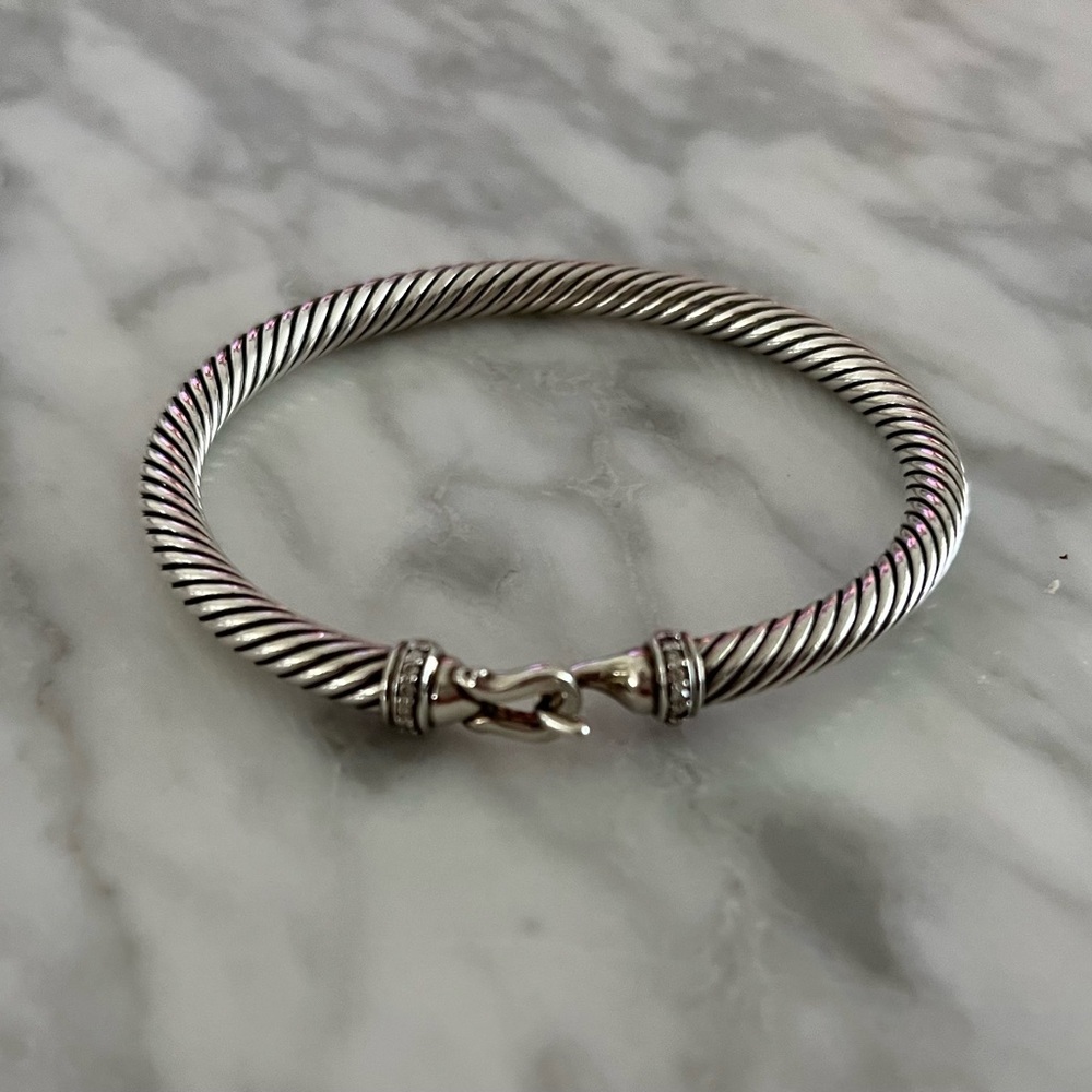 David Yurman Buckle Classic Cable Bracelet